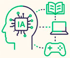 Icono Innovación con IA